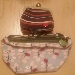 Gap makeup bag and coin purse
